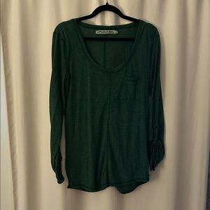 Michael Star Green Pocket Long Sleeve
